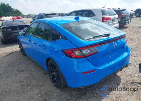 2025 Honda Civic Sport из США, поврежденный, VIN 19XFL2H8XSE002145